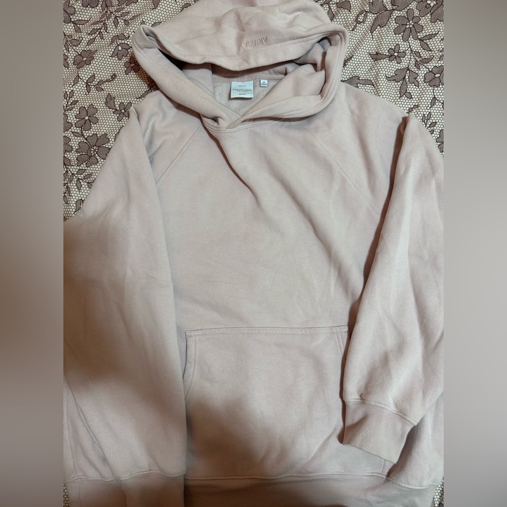 Aritzia Pink Mega fit hoodie
